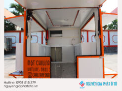Trang thiết bị trên xe bán hàng lưu động